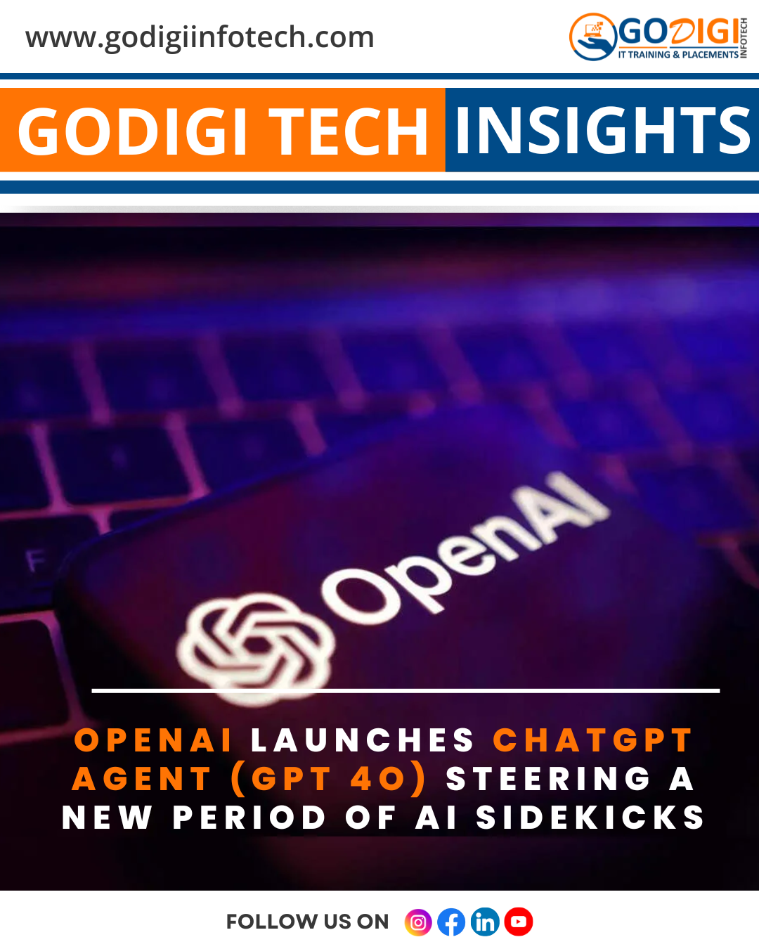 OpenAI Launches ChatGPT Agent (GPT 4o) steering a New period of AI sidekicks