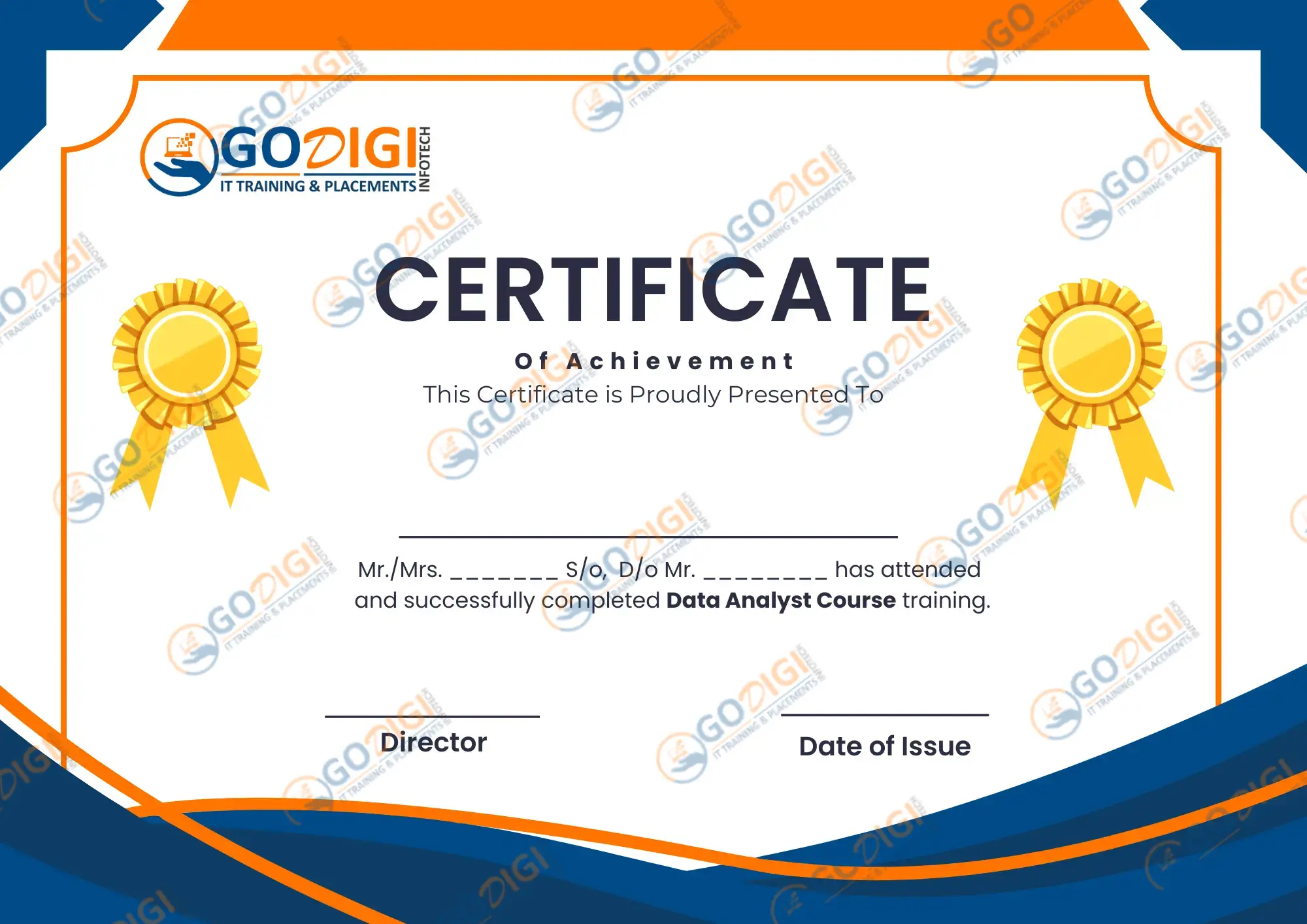 GoDigi Certificate
